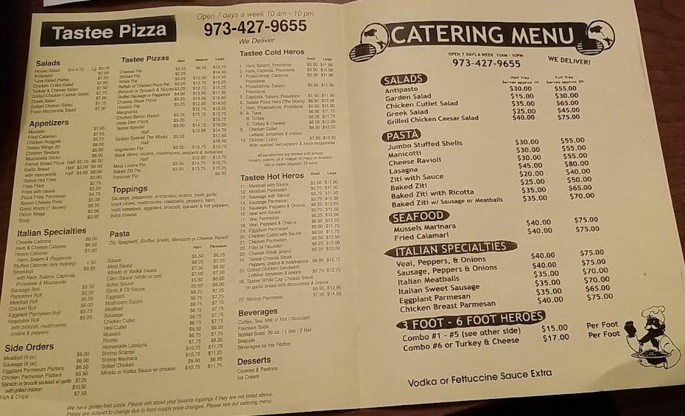 Tastee Pizza Menu image 4
